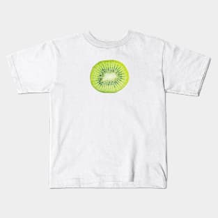 Trendy Kiwi Print Kids T-Shirt